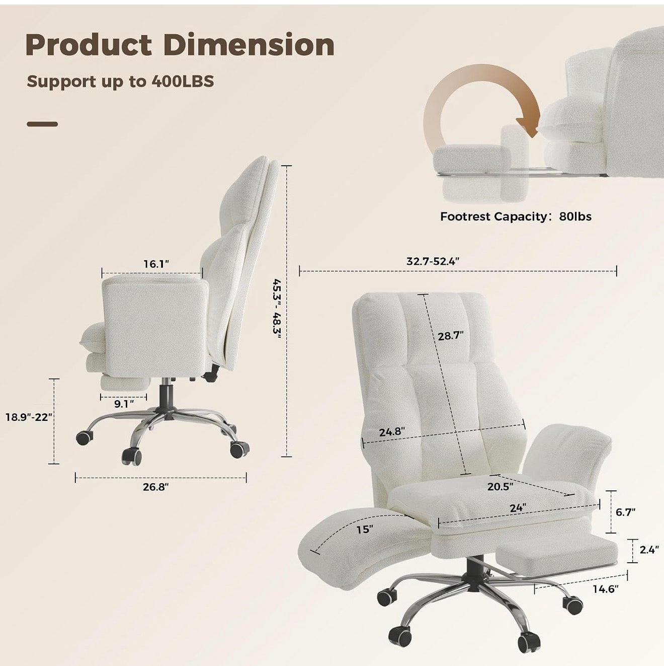 The WideRest Throne — Big & Tall Executive Chair