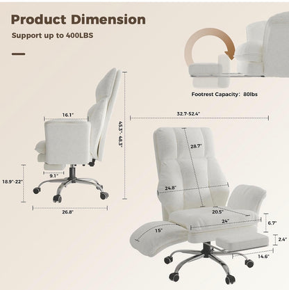 The WideRest Throne — Big & Tall Executive Chair